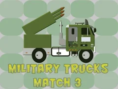 Military Trucks Match 3 — free online game