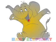 Baby Elephant Coloring — free online game