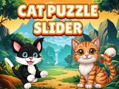 Gioco Cat Puzzle Slider in linea