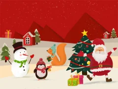 Merry Christmas Slide — δωρεάν online παιχνίδι