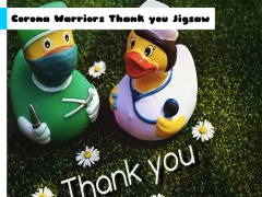 Corona Warriors Thank you Jigsaw — free online game