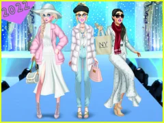 Winter White Outfits — free online game
