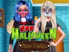 BFF Halloween Face Design — free online game