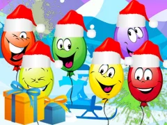 Christmas Balloons Bursting — free online game