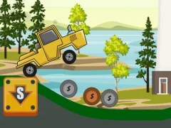 Hill Climb Tractor 2D — free online game