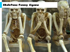 Skeletons Funny Jigsaw เกมออนไลน์