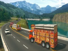 Indian Cargo Truck Gwadar Port Game — free online game