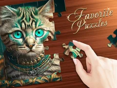 Žaidimas Favorite Puzzles: jigsaw game internete