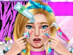 Pimple Treatment Makeover Salon — free online game
