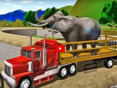 Big Farm Animal Transport Truck — free online game