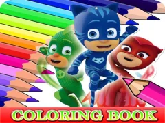 Coloring Book for PJ Masks — libreng online na laro