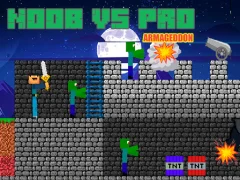 Noob vs Pro Armageddon — free online game