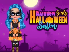 Rainbow Girls Hallowen Salon — free online game