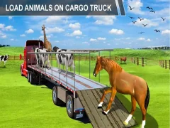 Animal Cargo Transporter Truck Game 3D — free online game