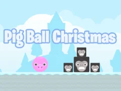 Pig Ball Christmas — free online game