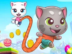 Tom & Angela Jump — free online game