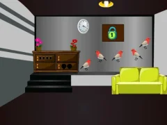 Grey Checked Room Escape — free online game