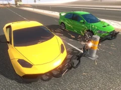 Chain Cars Impossible Stunts — free online game