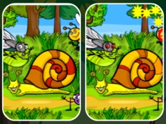 Gioco Insects Photo Differences in linea