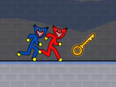 Stickman Huggy Party Duo — free online game