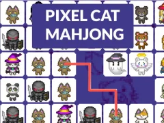 Pixel cat mahjong — free online game