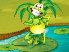 Frog Block — free online game