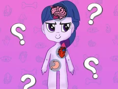My Little Pony Learning The Body — free online game
