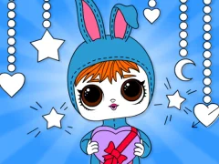 Logħba Popsy Surprise Valentines Day Coloring onlajn