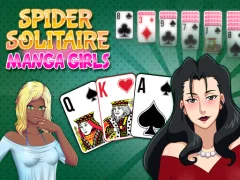 Spider Solitaire Manga Girls — free online game