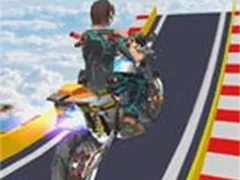 Mega Ramp Stunt Moto Game — δωρεάν online παιχνίδι