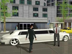 Limo Taxi Driving Simulator: Limousine Car Games — free online game