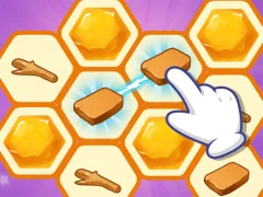 Spel Collect Honey Puzzle på nätet