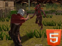 Zombie Apocalypse Zombie Z HTML5 — free online game