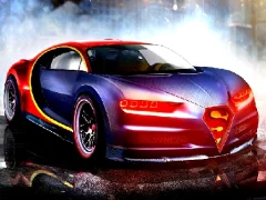 Racing Bugatti Jigsaw Puzzle — δωρεάν online παιχνίδι