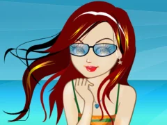 Beach Girl Dressup — libreng online na laro
