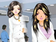 Office Girl Dress up — free online game
