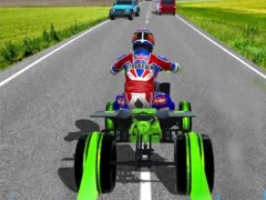 Quad ATV Traffic Racer — free online game