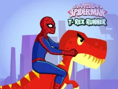 Spiderman T-Rex Runner — free online game