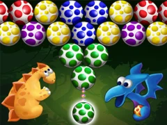 Dino Eggs Bubble Shooter — free online game