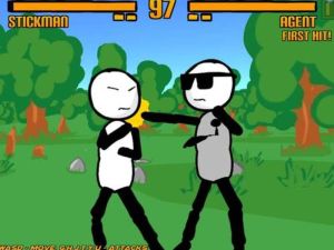 Stickman Gun- Less Fighting