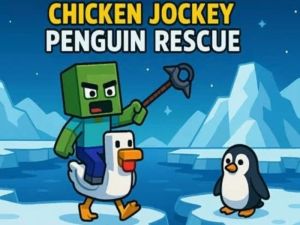 Chicken Jockey: Penguin Rescue