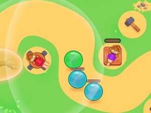 Monkey Bubble Defense
