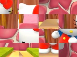 Hello Kitty Video Puzzle