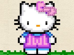 Hello Kitty Cross Stitch