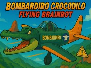 Bombardiro Crocodilo Flying Brainrot