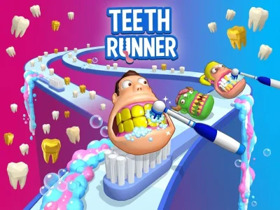Teeth Runner — бесплатна онлајн игра