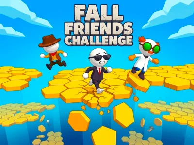 Mchezo Fall Friends Challenge online