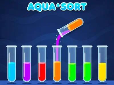 Cluiche Aqua Sort ar líne