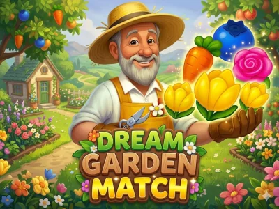 Match Dream Garden – ingyenes online játék
