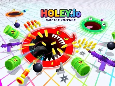 Holey.io battle royale — gratis onlinespel